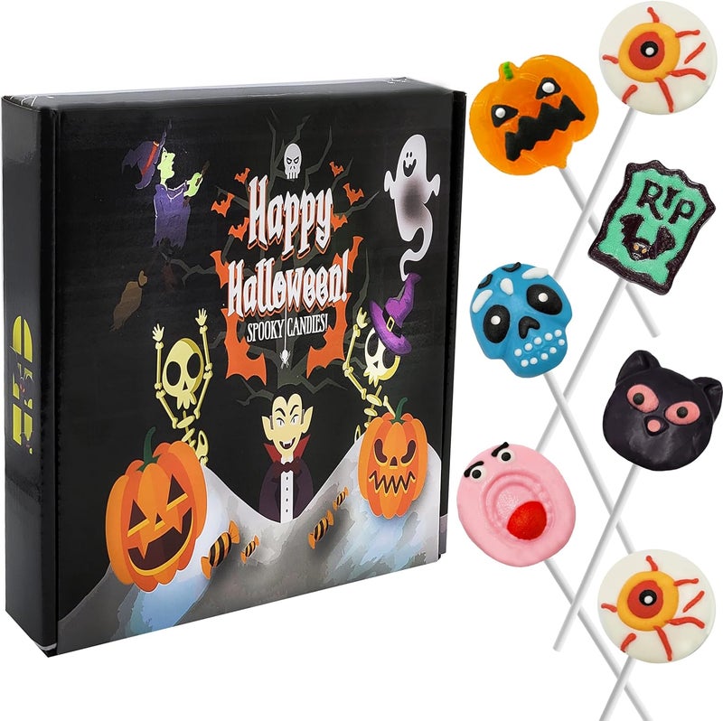 Fruidles Halloween Lollipop Suckers - 12-Pack - Image 1